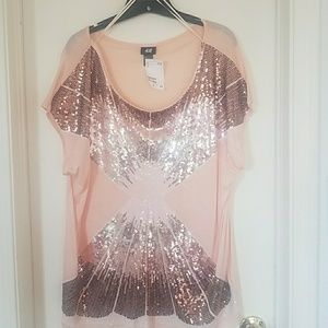 Sequin top